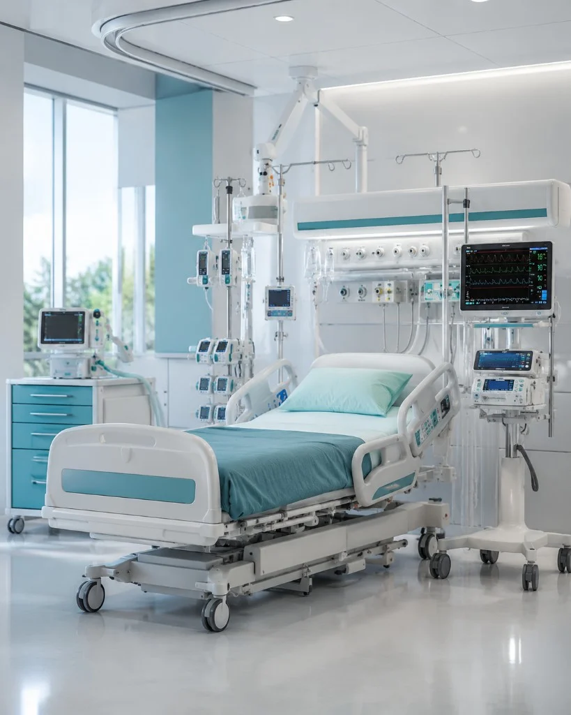 Critical care and ICU equipment context for MPT showroom discussions